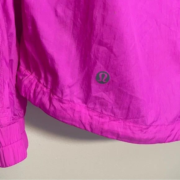 Lululemon Hood Lite Packable Jacket Purple Highlight - Picture 7 of 11